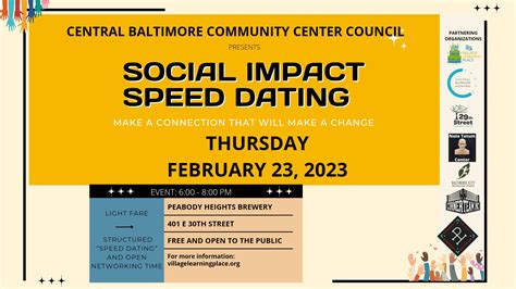speed dating in baltimore maryland